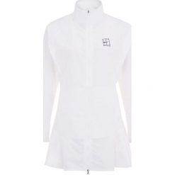 Nike Performance PREMIER Kurtka sportowa white/black. Białe kurtki sportowe damskie Nike Performance, s, z materiału. W wyprzedaży za 259,35 zł.