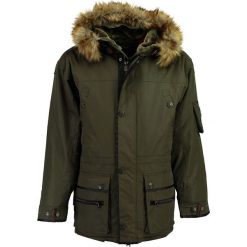 Parka "Altavista" w kolorze khaki. Brązowe parki męskie Geographical Norway Men, s, bez wzorów, bez kaptura. W wyprzedaży za 409,95 zł.
