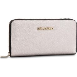 Portfele damskie: Duży Portfel Damski LOVE MOSCHINO – JC5552PP16LQ0902 Argento