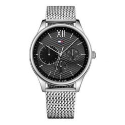 Tommy Hilfiger Damon 1791415. Czarne zegarki męskie marki TOMMY HILFIGER, ze stali. W wyprzedaży za 848,00 zł.