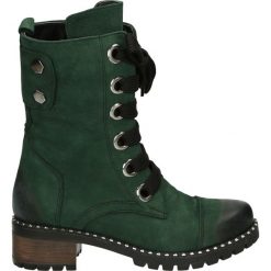Botki - 964111 VERDE. Szare botki damskie skórzane marki Venezia. Za 489,00 zł.