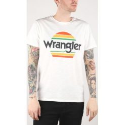 Wrangler Festival Koszulka Biały. Białe podkoszulki męskie Wrangler, xxl, z nadrukiem, z bawełny, krótkie. Za 68,95 zł.
