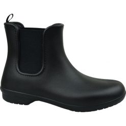 Crocs Freesail Chelsea Boot W 204630-060 38/39 Czarne. Czarne klapki damskie Crocs, bez wzorów, z syntetyku, bez obcasa. W wyprzedaży za 179,99 zł.