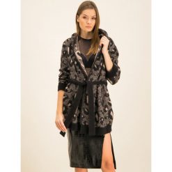 Kardigan Manila Grace M646WM. Czarne swetry damskie Manila Grace, xs, bez wzorów, z wiskozy. W wyprzedaży za 569,00 zł.