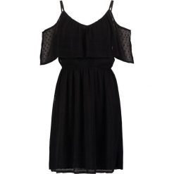Sukienki hiszpanki: YAS YASBLACKLIL OFF SHOULDER Sukienka letnia black