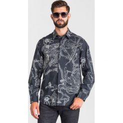 KOSZULA Just Cavalli. Białe koszule męskie m, z elastanu. Za 605,40 zł.
