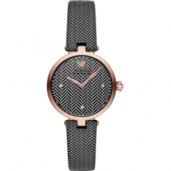Zegarek EMPORIO ARMANI - Arianna AR11237 Black/Gold. Czarne zegarki damskie Emporio Armani. W wyprzedaży za 599,00 zł.