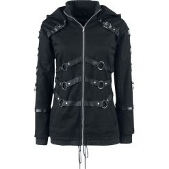 Chemical Black Vivien Jacket Kurtka damska czarny. Czarne kurtki damskie Chemical Black, l, w paski, z polaru. Za 446,90 zł.