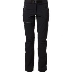 Bryczesy damskie: Vaude BADILE II Spodnie materiałowe black