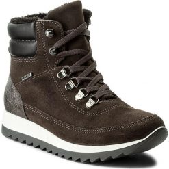 Buty zimowe damskie: Botki MANITU – 991083 Grau 9