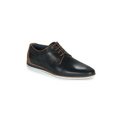 Derby Casual Attitude JALAYAPA. Niebieskie półbuty męskie marki Casual Attitude, na co dzień, bez wzorów, casualowe, bez zapięcia. Za 349,00 zł.