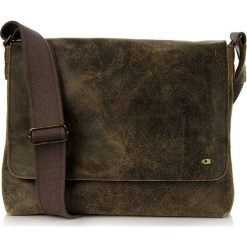 Torba skórzana unisex listonoszka DAAG Jazzy Risk 130 brązowa - Brązowy. Pomarańczowe torby męskie skórzane daag, bez wzorów, ze skóry, na ramię. Za 314,99 zł.