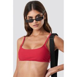 NA-KD Swimwear Sportowa góra bikini - Red. Czerwone bikini NA-KD Swimwear. Za 52,95 zł.