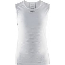 Craft Koszulka damska Cool Mesh Sleevess Biała r. L (1903404-1900). Czarne bluzki damskie marki Craft, m. Za 127,21 zł.