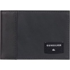Quiksilver Portfel męski Fresh ness Plus 4 Black EQYAA03821-KVJ0. Czarne portfele męskie Quiksilver, bez wzorów, sportowe. Za 157,00 zł.