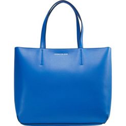 Calvin Klein Jeans SCULPTED ZIPPER TOTE Torba na zakupy blue. Szare shopper bag damskie marki Guess Jeans, z aplikacjami, z jeansu, do ręki, duże. Za 589,00 zł.