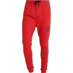 Spodnie dresowe męskie: Only & Sons ONSRFANA LOGO PANTS Spodnie treningowe pompeian red