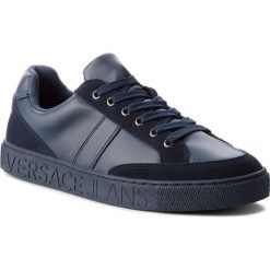 Sneakersy VERSACE JEANS - E0YSBSF3 70744 239. Niebieskie sneakersy męskie Versace Jeans, na co dzień, z jeansu, eleganckie. W wyprzedaży za 329,00 zł.