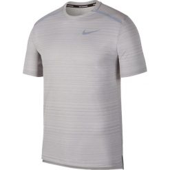 Koszulka do biegania męskie NIKE DRY-FIT MILER / AJ7565-059. Koszulki męskie Nike, m, bez wzorów, bez kołnierzyka, bez rękawów, do biegania. Za 119,99 zł.