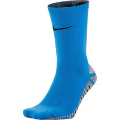 Skarpetogetry piłkarskie: Nike Skarpety piłkarskie Nike Grip Strike Light Crew kolor niebieski 44-45.5 (SX5486 406)