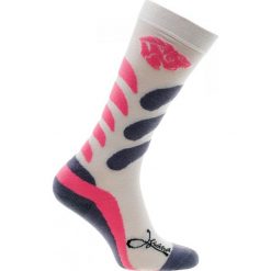 Skarpetki damskie: IGUANA Skarpety damskie SAURI WMNS Grey/ Fluo Coral r. 35-38