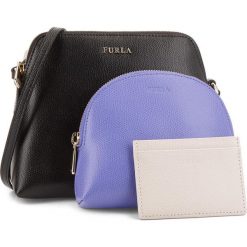 Torebka FURLA - Boheme 978536 E EQ35 ARE Onyx/Lavanda e/Perla e. Brązowe listonoszki damskie marki Furla, ze skóry. W wyprzedaży za 609,00 zł.