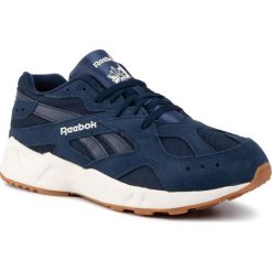 Buty Reebok - Aztrek 93 DV8593 Collegiate Navy/Chalk. Niebieskie półbuty męskie Reebok, z zamszu. W wyprzedaży za 249,00 zł.