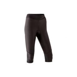 Spodenki 3/4 na rower MTB ST 500 damskie. Niebieskie spodenki sportowe damskie ROCKRIDER, m, bez wzorów, z elastanu, sportowe, rowerowe. Za 79,99 zł.