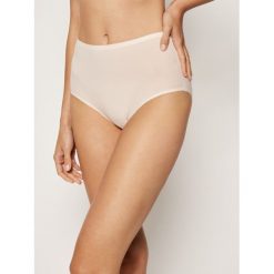 Figi klasyczne z wysokim stanem Chantelle Soft Stretch C26470. Pomarańczowe figi damskie Chantelle, bez wzorów. Za 69,00 zł.
