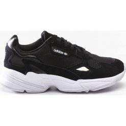 Sneakersy skórzane czarne Adidas Falcon W B28129 - czarny / biały. Czarne buty sportowe damskie Adidas. Za 399,99 zł.