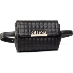Saszetka nerka GUESS - Matrix (VG) HWVG77 40810 BLA. Czarne nerki damskie Guess, z aplikacjami, ze skóry ekologicznej, bez dodatków. Za 479,00 zł.