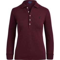 Polo Ralph Lauren SLIM FIT Koszulka polo autumn wine. Czerwone topy sportowe damskie Polo Ralph Lauren, xs, z bawełny, polo. W wyprzedaży za 367,20 zł.