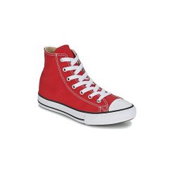 Buty Dziecko Converse CHUCK TAYLOR ALL STAR CORE HI. Czerwone trampki dziewczęce Converse, bez wzorów, bez zapięcia. Za 219,00 zł.