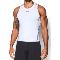 Under Armour Koszulka męska HG COMP TANK biała r. XXL (1271335-100). Białe koszulki sportowe męskie marki Under Armour, m. Za 102,36 zł.
