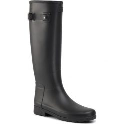 Kalosze Hunter Original Refined WFT1071RMA. Czarne kalosze damskie Hunter, bez wzorów. Za 639,00 zł.