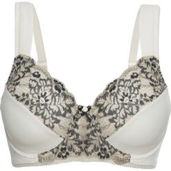 Biustonosz minimizer bonprix szampan - czarny. Brązowe biustonosze bonprix, w koronkowe wzory, z koronki. Za 34,99 zł.