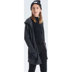 Sportowy kardigan z kapturem - Szary. Szare kardigany damskie marki Cropp, s. Za 59,99 zł.
