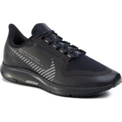 Buty NIKE - Air Zoom Pegasus 36 Shield AQ8005 001 Black/Black/Metallic Silver. Czarne buty sportowe męskie Nike, z tworzywa sztucznego, bez zapięcia, do biegania, nike zoom. W wyprzedaży za 449,00 zł.