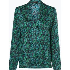 Drykorn - Bluzka damska – Lin, niebieski. Niebieskie bluzki damskie marki DRYKORN, bez wzorów, eleganckie, bez kołnierzyka, bez rękawów. Za 569,95 zł.