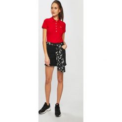 Femi Stories - Spódnica Delko. Czarne spódniczki damskie Femi Stories, na co dzień, s, bez wzorów, z bawełny, casualowe, mini, proste. W wyprzedaży za 139,90 zł.