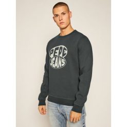 Bluza Pepe Jeans Harve PM581844. Szare bluzy męskie Pepe Jeans, m, bez wzorów, z jeansu, bez kołnierzyka, bez rękawów, bez kaptura. Za 259,00 zł.