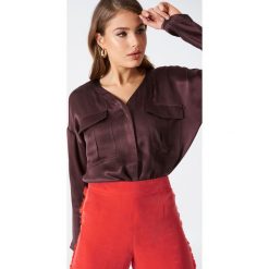 Bluzki asymetryczne: Twist & Tango Bluzka Savannah - Red,Purple
