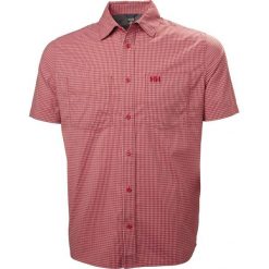 Helly Hansen koszula męska Domar SS Shirt, Red Micro Check M. Czerwone koszule męskie Helly Hansen, m, bez wzorów, z materiału, bez kołnierzyka, bez rękawów. W wyprzedaży za 225,00 zł.