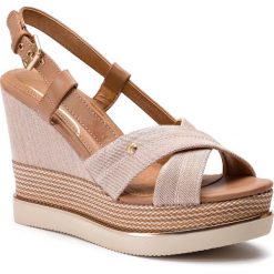 Espadryle WRANGLER - Sunny Kelly WL91632A Rose 080. Różowe espadryle damskie Wrangler, bez wzorów, ze skóry ekologicznej, bez obcasa, na obcasie. Za 279,00 zł.