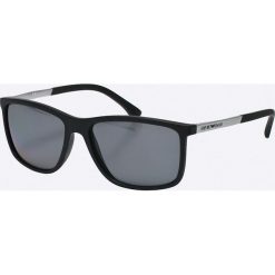 Emporio Armani - Okulary. Czarne okulary przeciwsłoneczne damskie marki Emporio Armani, prostokątne. Za 699,90 zł.