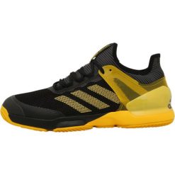 Adidas Performance ADIZERO UBERSONIC 2 CLAY Obuwie do tenisa Outdoor black. Czarne buty trekkingowe męskie marki adidas Performance, z gumy, outdoorowe. W wyprzedaży za 439,20 zł.