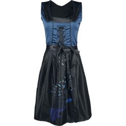Black Premium by EMP Hedi's Dirndl Sukienka czarny/niebieski. Szare sukienki balowe marki FOX. Za 194,90 zł.