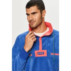 Columbia - Bluza. Białe bluzy męskie Columbia, s, bez wzorów, z poliesteru, z kapturem, z krótkim rękawem, krótkie, bez kaptura. Za 499,90 zł.