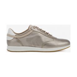 Geox Avery Tenisówki Beżowy. Brązowe trampki i tenisówki damskie Geox, bez wzorów, ze skóry, bez zapięcia. Za 514,95 zł.