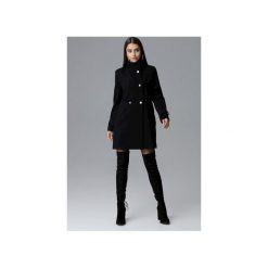 Płaszcz M623 Czarny. Czarne płaszcze damskie FIGL, xl, eleganckie. Za 299,00 zł.